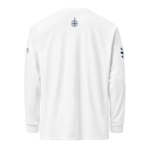 White back nape St Benedict medal