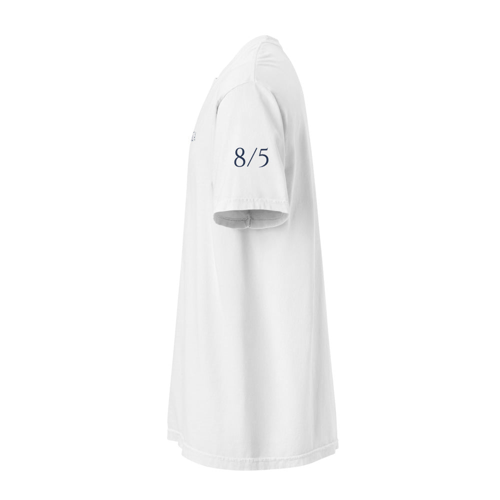 White left sleeve 8/5